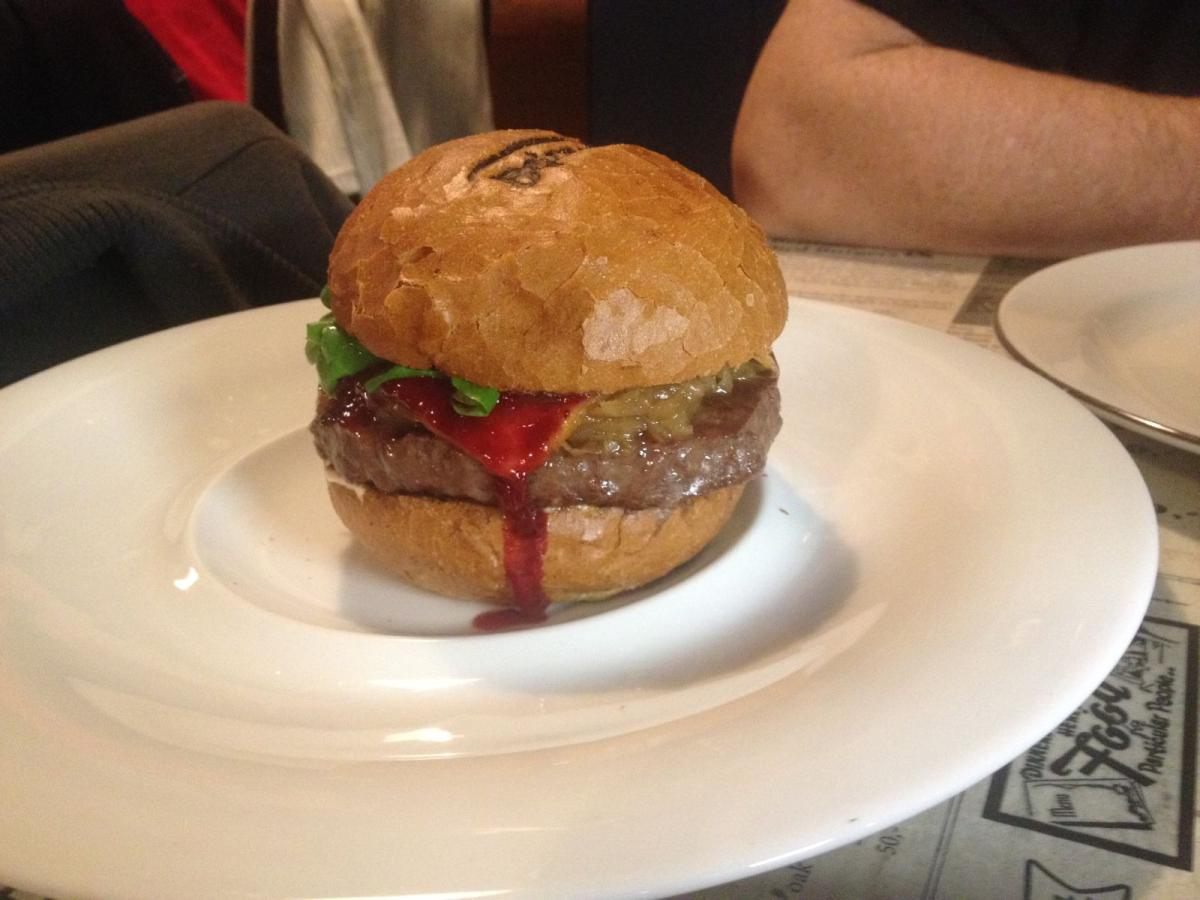 Bison burger
